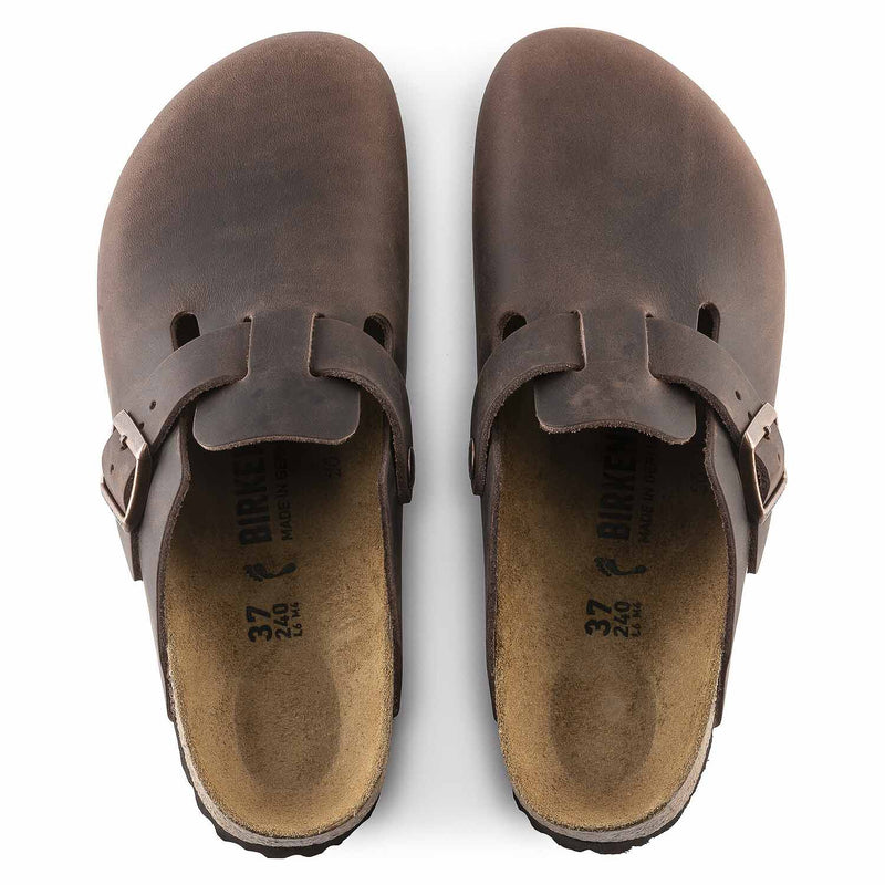 Birkenstock Boston Habana, Sandales Femme, Birkenstock