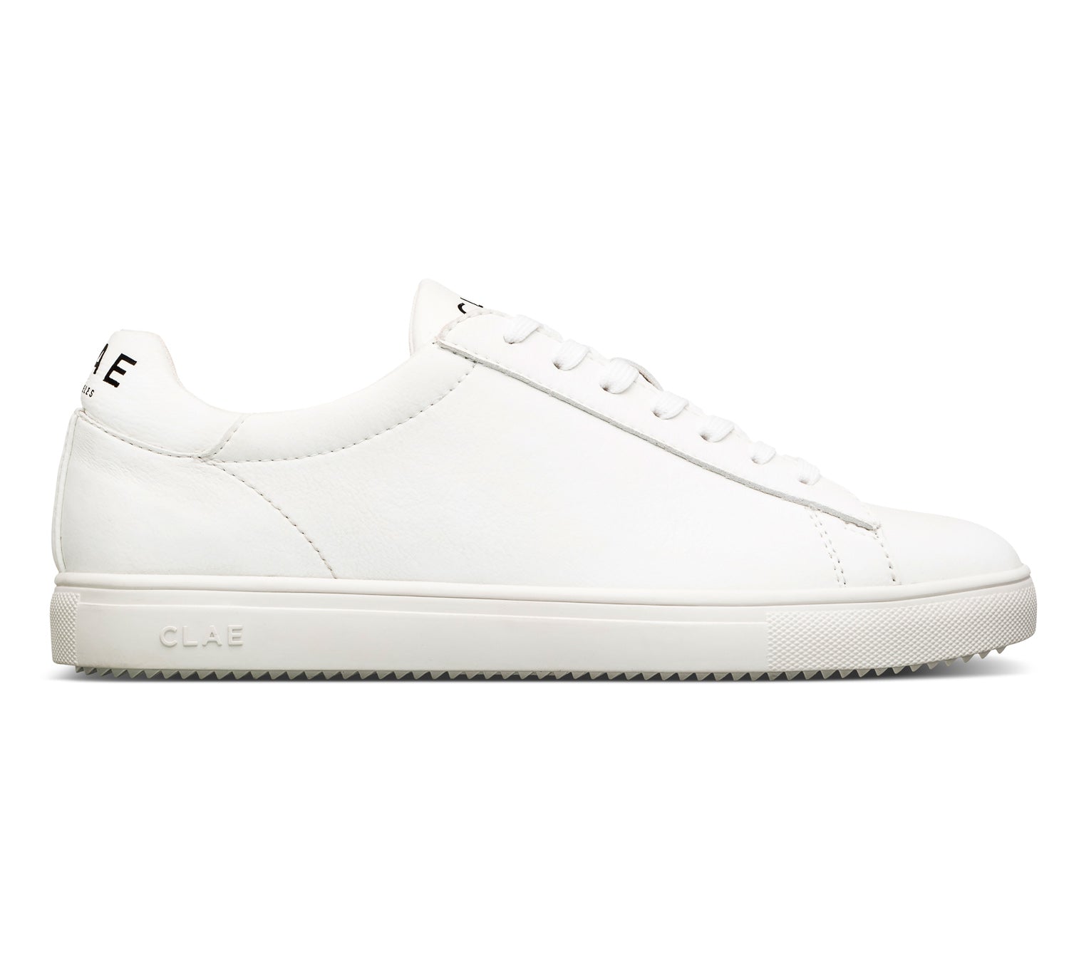 Clae Bradley Vegan triple white, Sneakers Femme, Clae