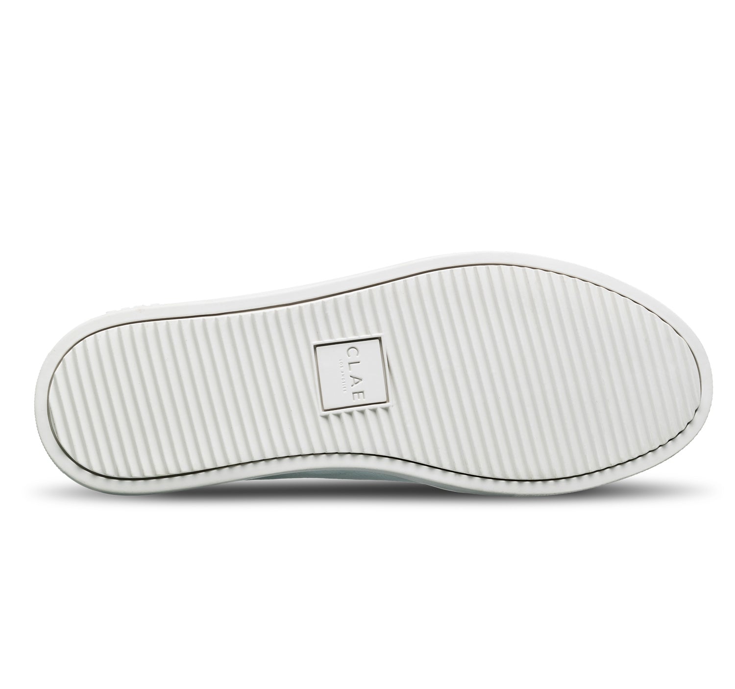 Clae Bradley Vegan triple white, Sneakers Femme, Clae