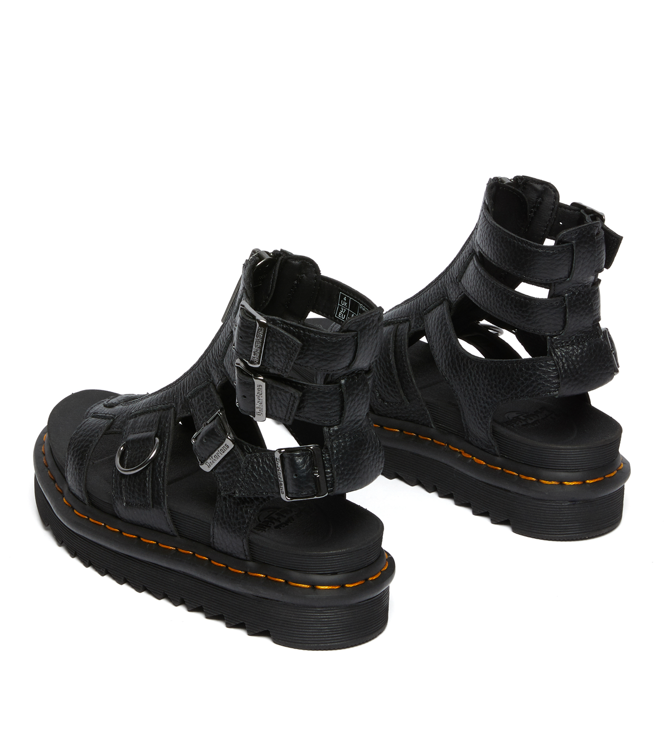 Dr. Martens Olson Milled nappa, Sandales Femme, Dr. Martens