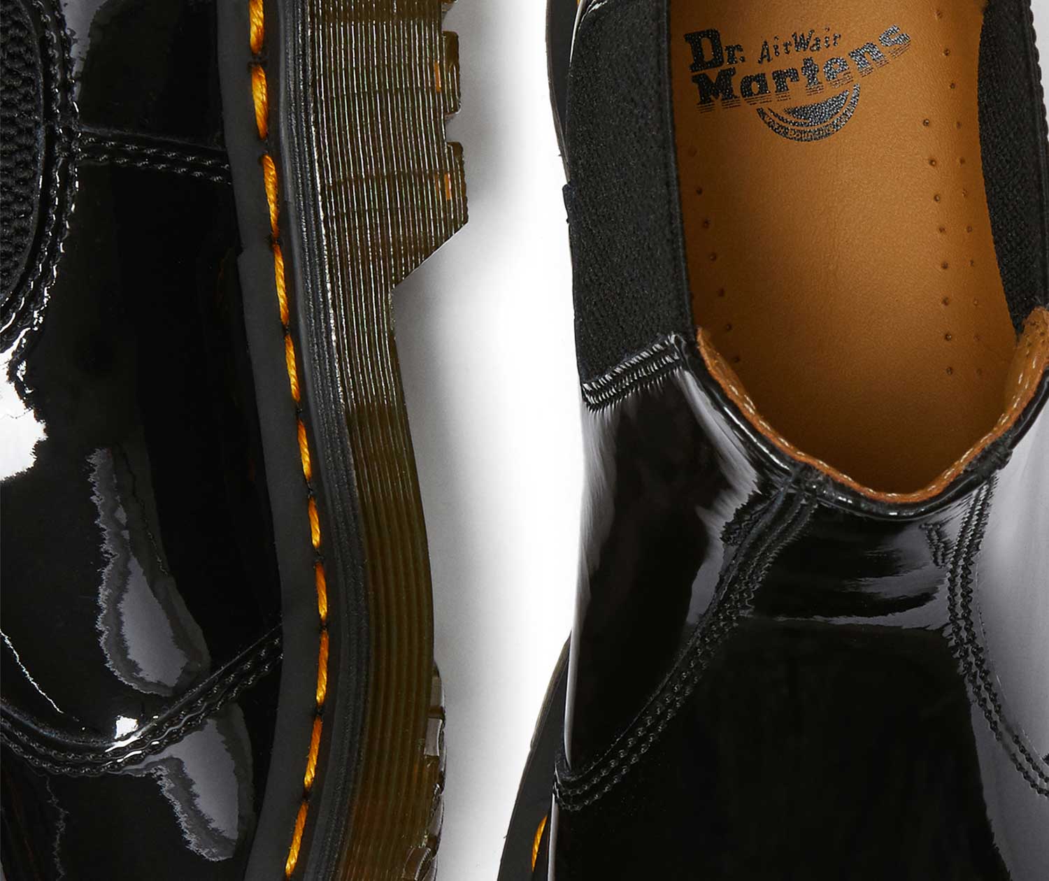 Dr. Martens Chelsea Boots 2976 vernies, Chaussures femme, Dr. Martens