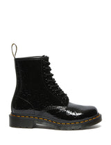 Dr. Martens Boots 1460 en cuire verni gaufré, Chaussures femme, Dr. Martens