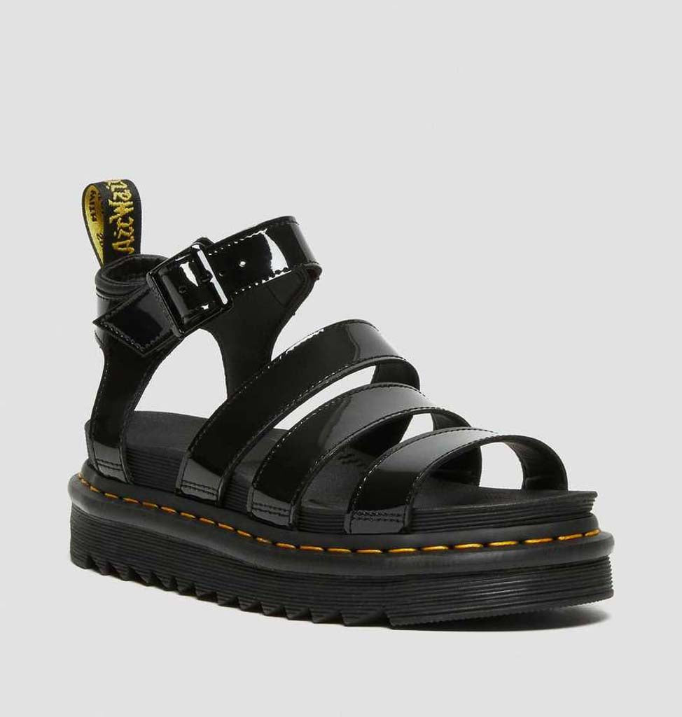 Dr. Martens Blaire Patent, Sandales Femme, Dr. Martens