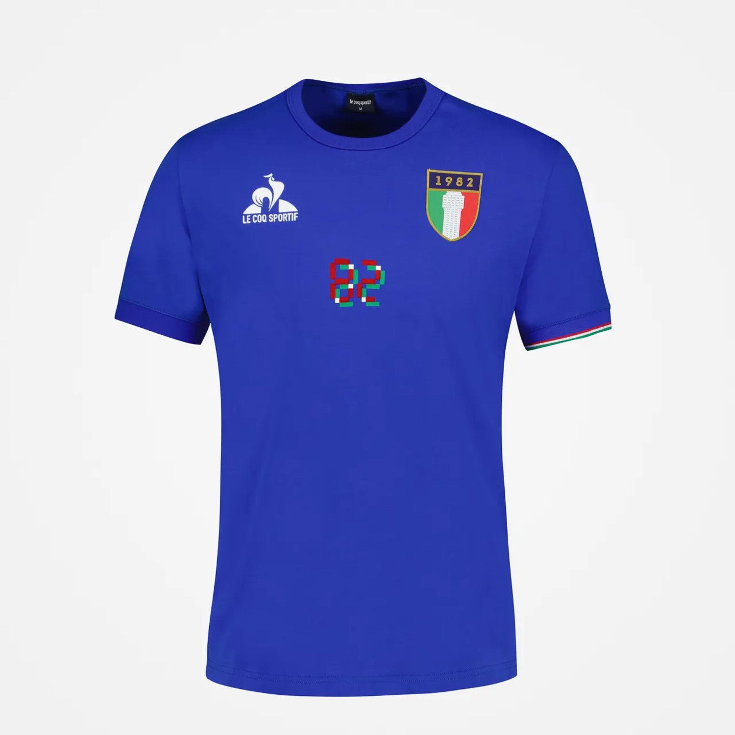 Le Coq Sportif Tee shirt ITALIE 82, T-shirt, Le Coq Sportif