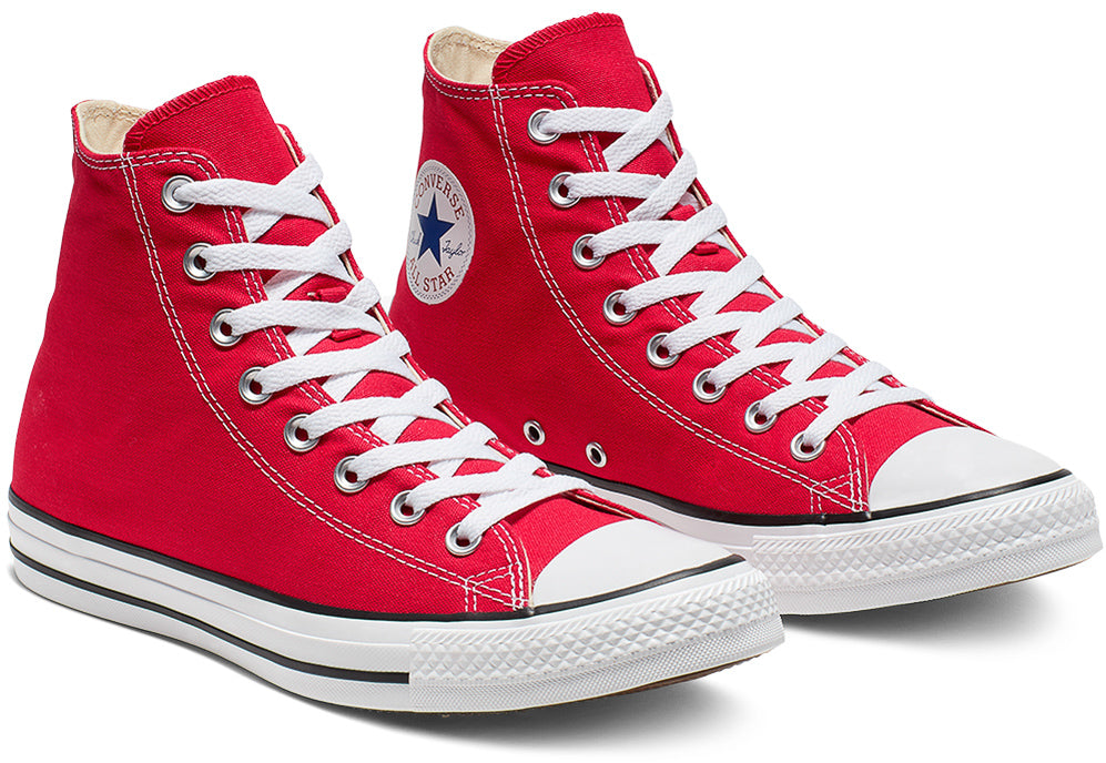 Converse Chuck Taylor All Star Hi rouge, Sneakers Homme, Converse