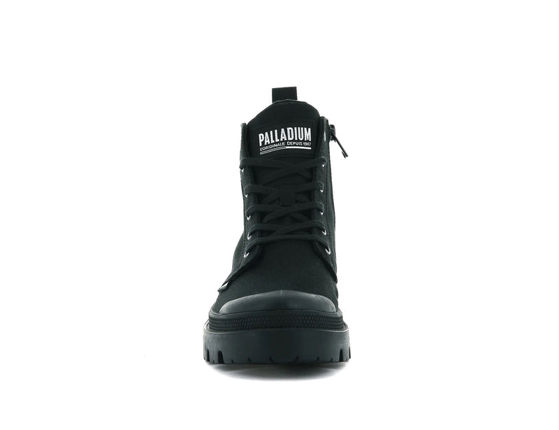 Palladium Pallabase TWILL noir, Chaussures femme, Palladium