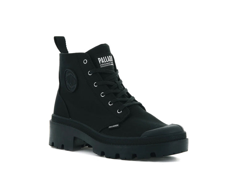 Palladium Pallabase TWILL noir, Chaussures femme, Palladium