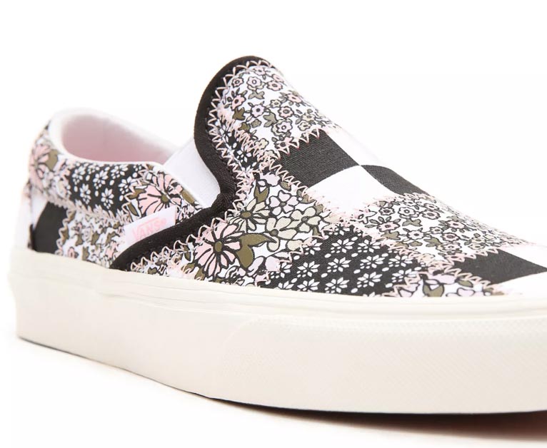 Vans Slip-on Patchwork Floral Pack, Sneakers Femme, Vans