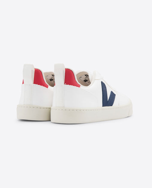 Veja V-10 Lace CWL White Cobalt Pekin, Sneakers Cadet, Veja