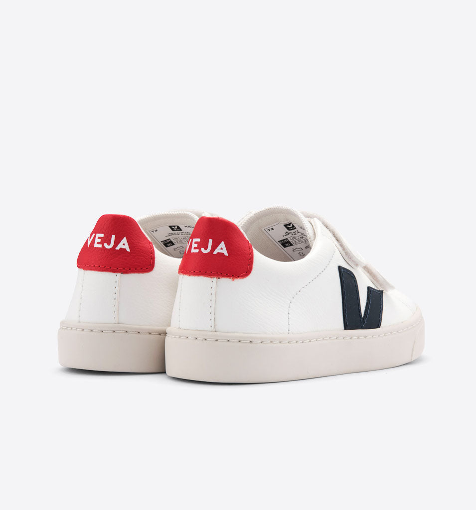 Veja Small Esplar Velcro White Nautico Pek, Sneakers Cadet, Veja