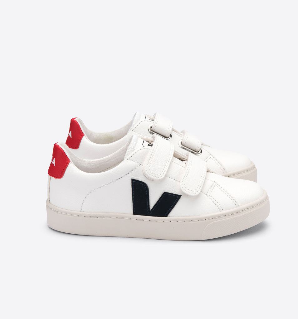 Veja Small Esplar Velcro White Nautico Pek, Sneakers Cadet, Veja