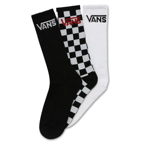 Vans chaussettes Classic Crew (3 paires), Chaussettes, Vans