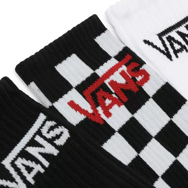 Vans chaussettes Classic Crew (3 paires), Chaussettes, Vans