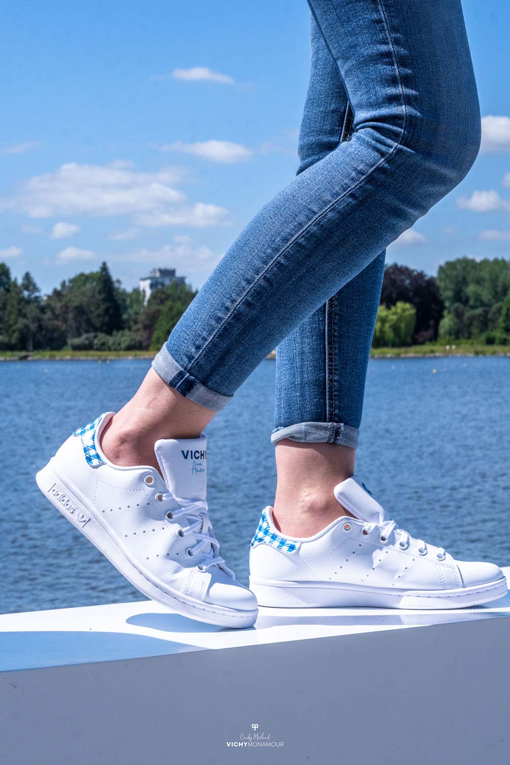 Adidas Stan Smith Vichy mon amour, Sneakers Femme, Adidas