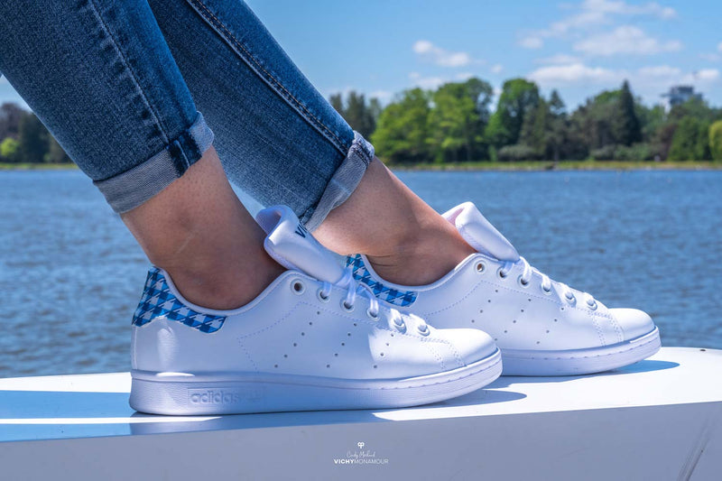 Adidas Stan Smith Vichy mon amour, Sneakers Femme, Adidas